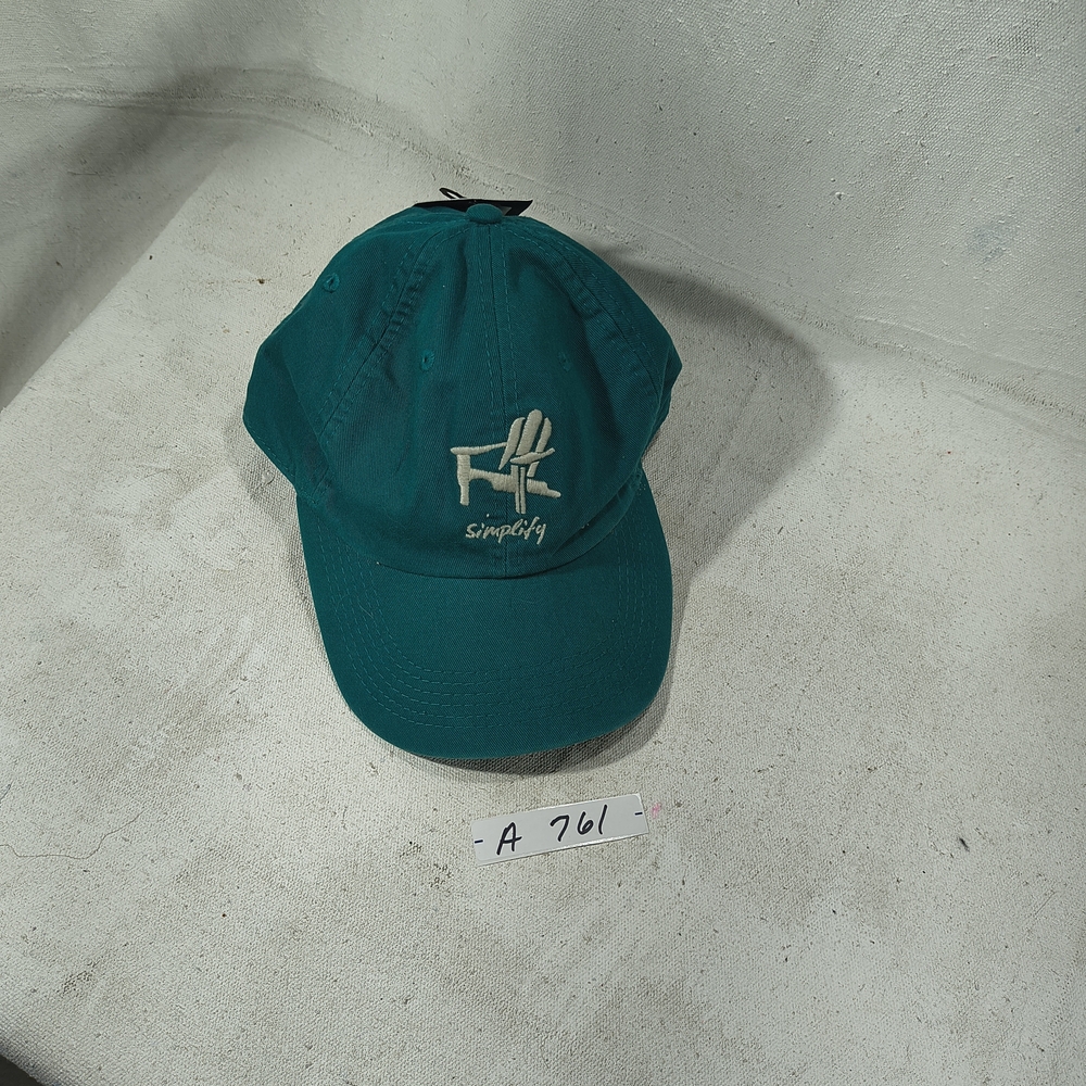 Life Is Good Turquoise Cap with Inspirational Quote